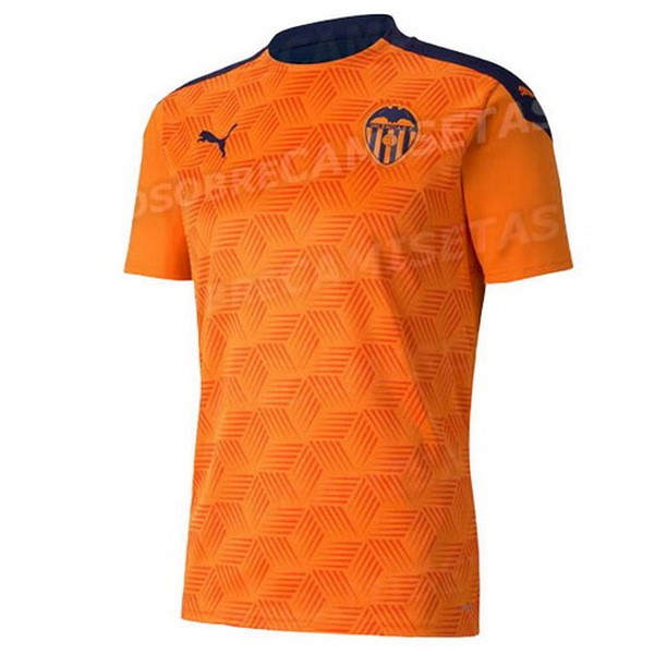 Tailandia Camiseta Valencia 2ª 2020/21 Naranja